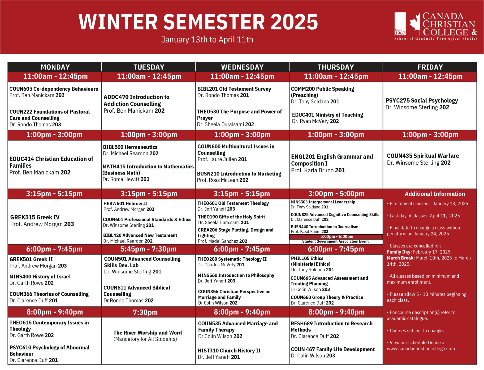 Winter 2025 General (1) Canada Christian College